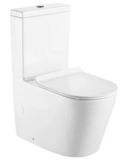 Washdown Two-piece Toilet 
Rimless flushing way          
Dual flush 4.5L-3.0L
P trap 180mm